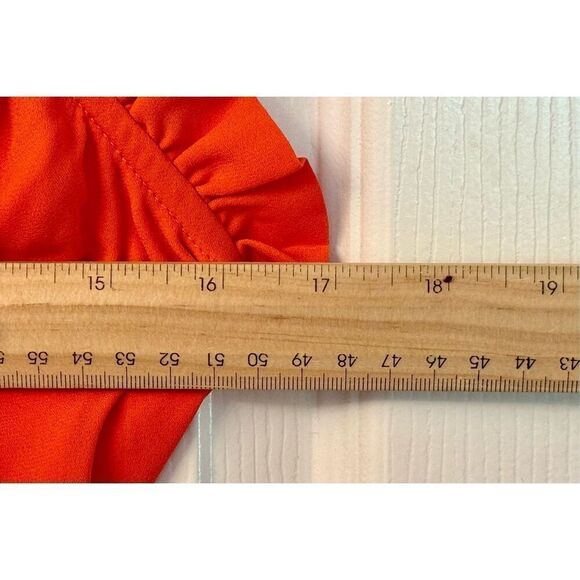 NWT Strut & Bolt Los Angeles Accordion High & Low Self-Tie Halter Neck Dress L - Picture 12 of 12